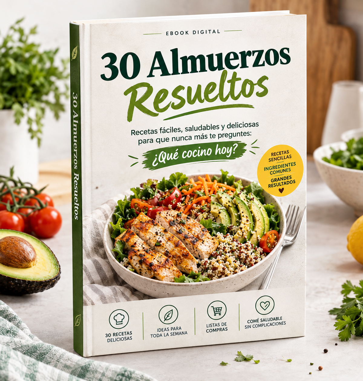 30 Almuerzos resueltos